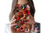 Custodia Per Motorola Moto G55 - Lei è Rara, Girasoli, Fiori, Farfalle