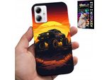 Custodia Per Motorola Moto G14 - Monstertruck, Camion, Motivi + Vetro
