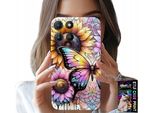 Custodia Per Motorola Edge 60 Fusion - Girasole Con Farfalla, Custodia + Foil