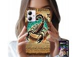 Custodia Per Motorola Moto G54 5G - Segno Zodiacale Dello Scorpione Astronomia + Foil