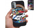 Custodia Per Motorola G31 / G41 - Auto Sportive, Corse Case + Pellicola Protettiva