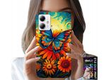 Custodia Per Motorola Moto G14 - Farfalle Farfalline Fiori Rose Cover