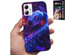 Custodia Per Motorola Moto G14 - Serpente Cobra Serpente A Sonagli Rettili Custodia + Pellicola Protettiva