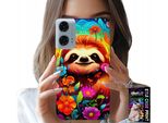 Custodia Per Motorola Moto G85 5G - Motivi Colorati Koala Animali + Vetro