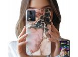Custodia Per Motorola Moto E13 - Elegante Marmo Motivi Alla Moda + Foil