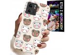 Custodia Per Motorola Edge 40 - Modelli Di Orsacchiotti Per Bambini + Foil