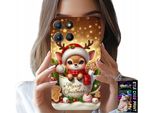 Custodia Per Motorola Moto G15 - Reniferek Dolce Renna Motivo Natalizio
