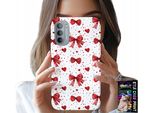 Custodia Per Motorola G31 / G41 - Nastri Rossi Nastro Motivi Alla Moda