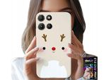Custodia Per Motorola Moto G15 - Reniferek, Renna, Motivi Natalizi