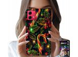Custodia Per Motorola Edge 40 Neo - Bastoncino Di Zucchero, Vischio, Albero Di Natale + Foil