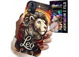 Custodia Per Motorola Moto E13 - Leone, Segno Zodiacale Astronomia, Custodia + Foil