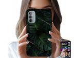 Custodia Per Motorola G31 / G41 - Foglie Eleganti E Motivi Alla Moda Sulla Custodia