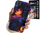 Custodia Per Motorola Moto E13 - Motivi Astratti Colorati + Foil