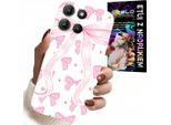 Custodia Per Motorola Moto G15 - Nastri Rosa Nastro Modelli Alla Moda Custodia