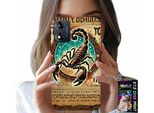 Custodia Per Motorola Moto E13 - Segno Zodiacale Dello Scorpione Astronomia + Foil