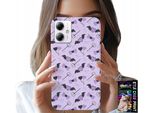 Custodia Per Motorola Moto G14 - Modelli Alla Moda Forche Cuori Fiocchi Fiocco