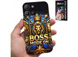 Custodia Per Motorola Edge 60 Fusion - Boss Lion Con Corona Su Scudo Custodia + Foil
