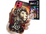 Custodia Per Motorola Edge 40 Neo - Leone, Segno Zodiacale Dell'astronomia, Custodia + Folia
