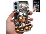 Custodia Per Motorola Moto G85 5G - Whisky Sigaro Motivi Per Uomini Retro