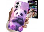 Custodia Per Motorola Moto G54 5G - Sweet Panda Designs Per Bambini + Vetro