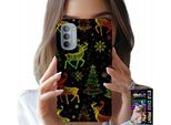 Custodia Per Motorola G31 / G41 - Renna, Fiocco Di Neve, Albero Di Natale + Pellicola Protettiva