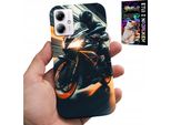 Custodia Per Motorola Moto G54 5G - Motocicletta Fan Motorbike + Vetro