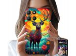 Custodia Per Motorola Moto G15 - Motivi Colorati Cervo Alce Animali Della Foresta
