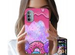 Custodia Per Motorola Moto G52 / G82 - Ciambelle Dolci Con Glassa Sullo Sfondo + Vetro