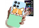 Custodia Per Motorola Edge 60 Fusion - Cover Con Motivi Fiabeschi Di Cani Carini