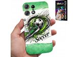 Custodia Per Motorola Edge 50 Pro - Calcio, Custodia Per Calcio + Foil