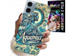 Custodia Per Motorola Moto G35 - Segno Zodiacale, Acquario, Astronomia Picche