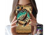 Custodia Per Motorola Edge 50 Pro - Segno Zodiacale Dello Scorpione Astronomia + Foil