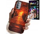 Custodia Per Motorola G31 / G41 - Parco, Autunno, Foglie Che Cadono, Schienale