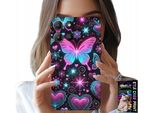 Custodia Per Motorola Moto G15 - Farfalla Colorata Cuore Modelli Alla Moda Custodia