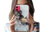 Custodia Per Motorola Edge 40 Neo - Modelli Femminili Eleganti In Marmo Alla Moda