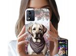Custodia Per Motorola Moto E13 - Cane Husky + Foil