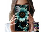 Custodia Per Motorola G31 / G41 - Gerbera Blu, Margherita, Fiore + Pellicola Protettiva