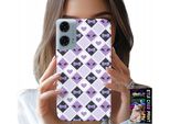 Custodia Per Motorola G24 / G04 - Cuori Alla Moda Fiocchi Fiocco + Pellicola Protettiva