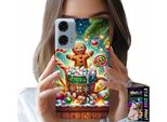 Custodia Per Motorola G24 / G04 - Pan Di Zenzero Pan Di Zenzero Natalizio Motivi + Pellicola Protettiva