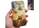 Custodia Per Motorola Moto G52 / G82 - Caso Di Elicottero Militare Serbatoio Militare