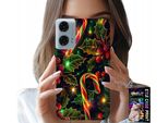 Custodia Per Motorola Moto G35 - Canna Da Zucchero, Vischio, Albero Di Natale + Vetro
