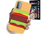 Motorola Moto G52 / G82 Motorola Moto G52 / G82 - Custodia Burger Cheeseburger Cheeseburger Obudowa Presenta