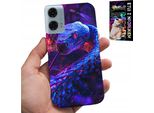 Custodia Per Motorola Moto G85 5G - Serpente Cobra Serpente A Sonagli Rettili Custodia + Pellicola Protettiva