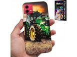 Custodia Per Motorola Edge 40 Neo - Trattore Agricolo + Pellicola