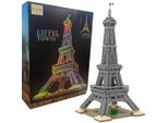 Coil Modellini, Modello Architettonico, Blocchi Da Costruzione, Blocchi Da Gioco, Blocchi Compatibili, La Torre Eiffel A Parigi, 3097 St.