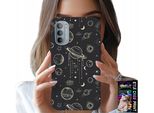 Custodia Per Motorola G31 / G41 - Cosmo Pianeti Stelle Luna + Pellicola Protettiva