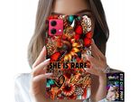 Custodia Per Motorola Edge 40 Neo - Lei è Rara, Girasoli, Fiori, Farfalle