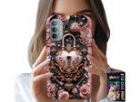Custodia Per Motorola Moto G52 / G82 - Modelli Femminili E Alla Moda, Lucchetto Cuore Rosa
