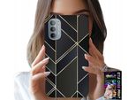 Custodia Per Motorola G31 / G41 - Cornici Dorate, Motivi Eleganti + Pellicola Protettiva