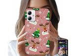 Custodia Per Motorola Moto G14 - Renna Natalizia, Alberi Di Natale, Bastoncini, Motivi